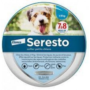 Seresto Coleira Antiparasitária p/ Cão - 8kg